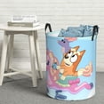 thumbnail image 6 of Johaoi Bluey Pattern Round Large Laundry Basket -Storage Basket - Toy Storage Basket, Perfect as Hamper, Kids Room Storage, and Toy Containment-, 6 of 6