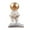Standing on two feet, variant on Resin Astronaut Eyeglass Holder, Creative Sunglasses Display Stand, Nightstand Desk Decor, Christmas Holiday New Year Business Gift , Seated