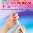 thumbnail image 6 of 12 Colors Double-Ended  Polish Pens, Quick Dry    Markers for Nails, Fine Tip Liner Brush & Dotting Tool Set for DIY  Art Drawing, 6 of 6