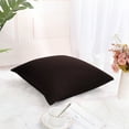 thumbnail image 3 of Unique Bargains Housse de Coussin Décorative 18'x18 Pieds en Spandex Extensible pour Canapé, Couleur Café, 3 of 8