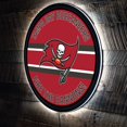 thumbnail image 5 of Tampa Bay Buccaneers 15" Round LED Lit Wall Sign, 5 of 5