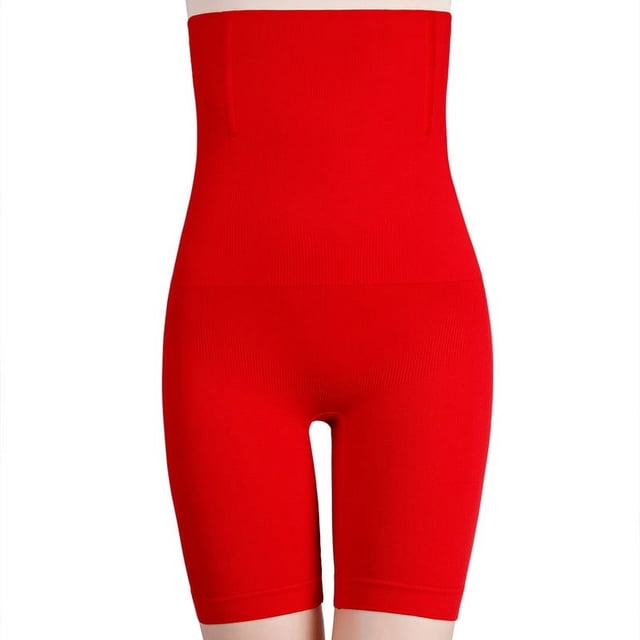 Pantalones abdominales de cintura alta Pantalones moldeadores de cuerpo que levantan el vientre y la cadera Pantalones de seguridad para mujer Braguitas abdominales tipo bóxer posparto antideslizantes