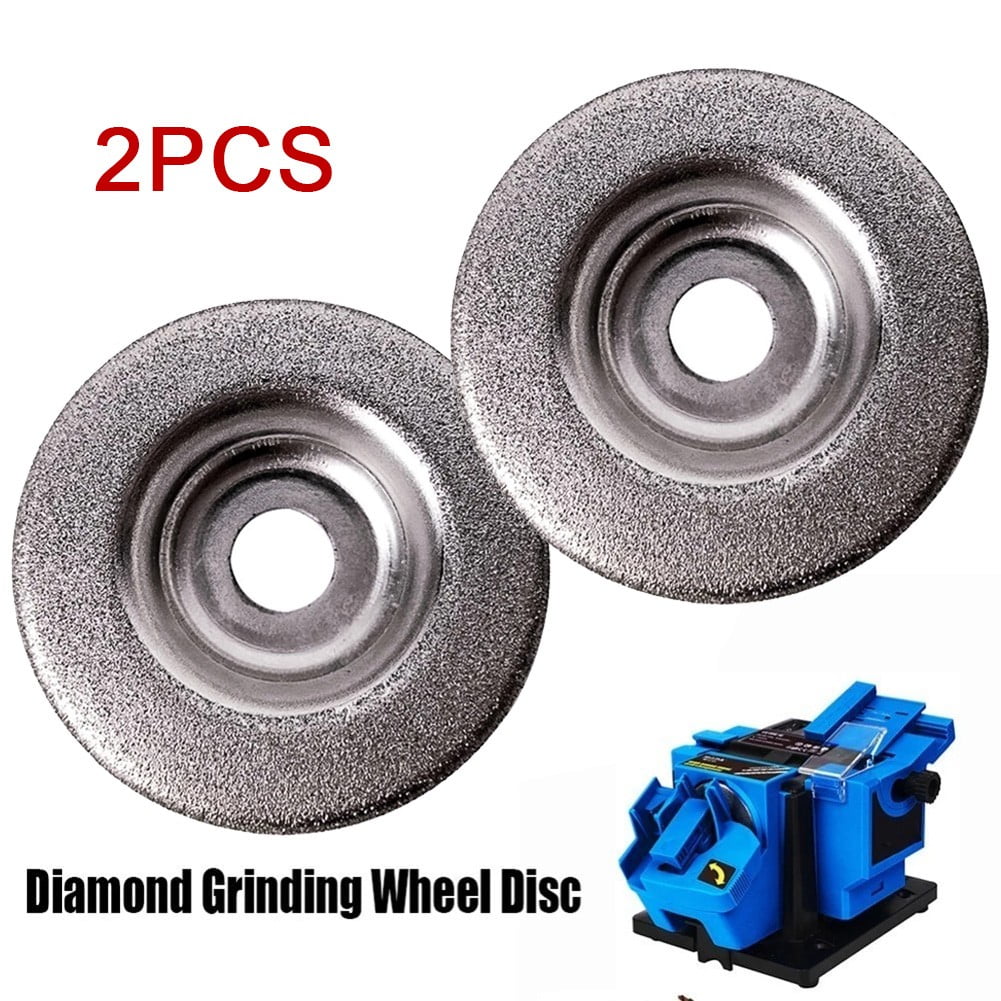2 Inch 50mm Brazed Diamond Grinding Wheel Circle Grinder Disc for Milling Cutter 