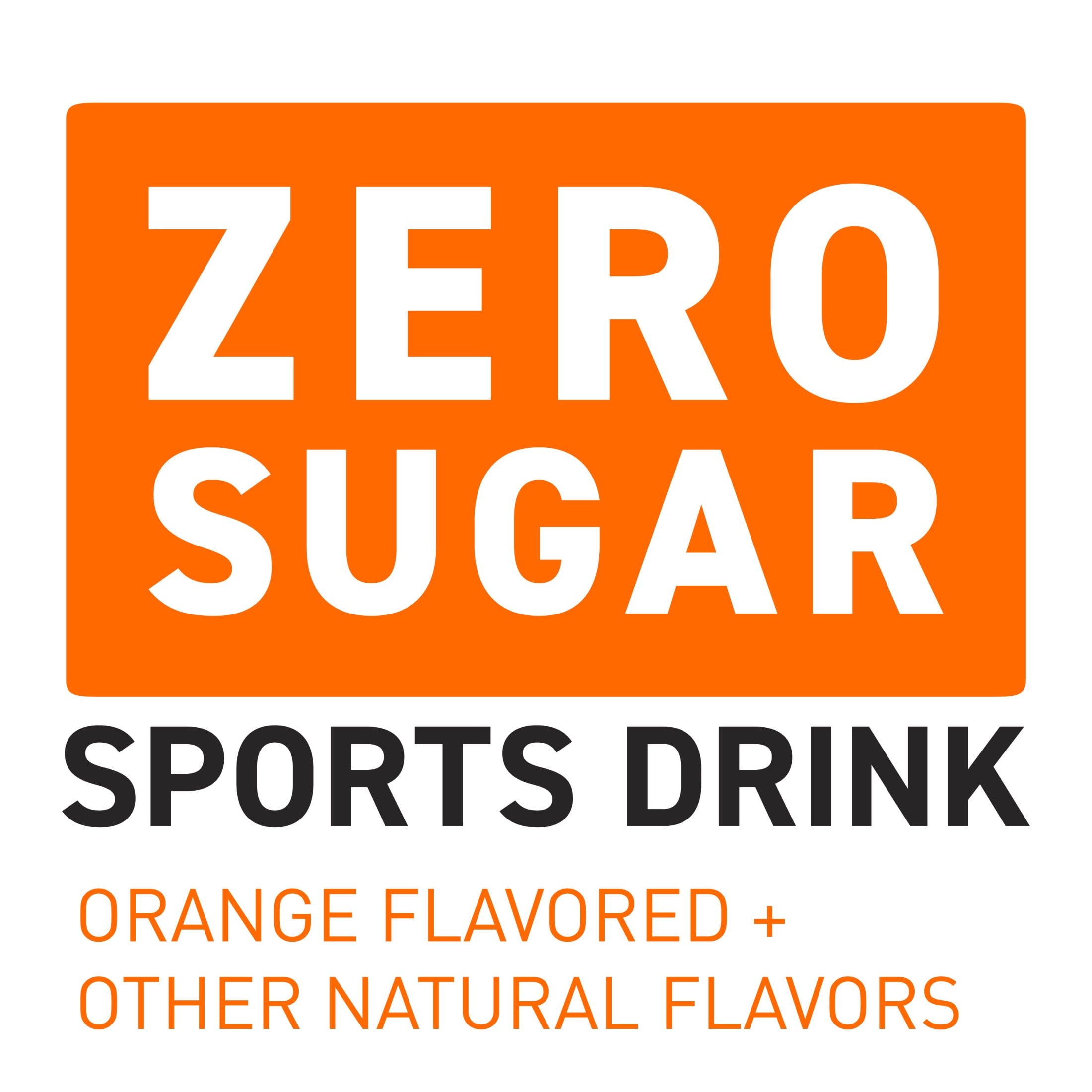POWERADE Zero Sugar Orange Electrolyte Sports Drink Bottle, 28 fl oz
