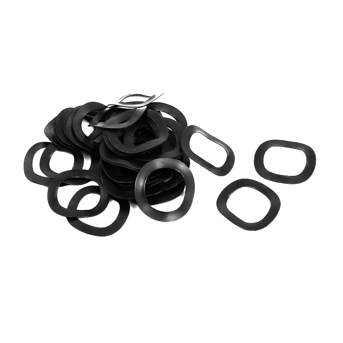 14mm Inner Dia 21mm Outer Dia 0.4mm Thickness Compression Type Wave