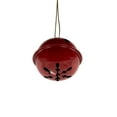 thumbnail image 6 of Snowflakes and Stars Christmas Jingle Bell Ornaments - 1.5" - Burgundy - 12ct, 6 of 7