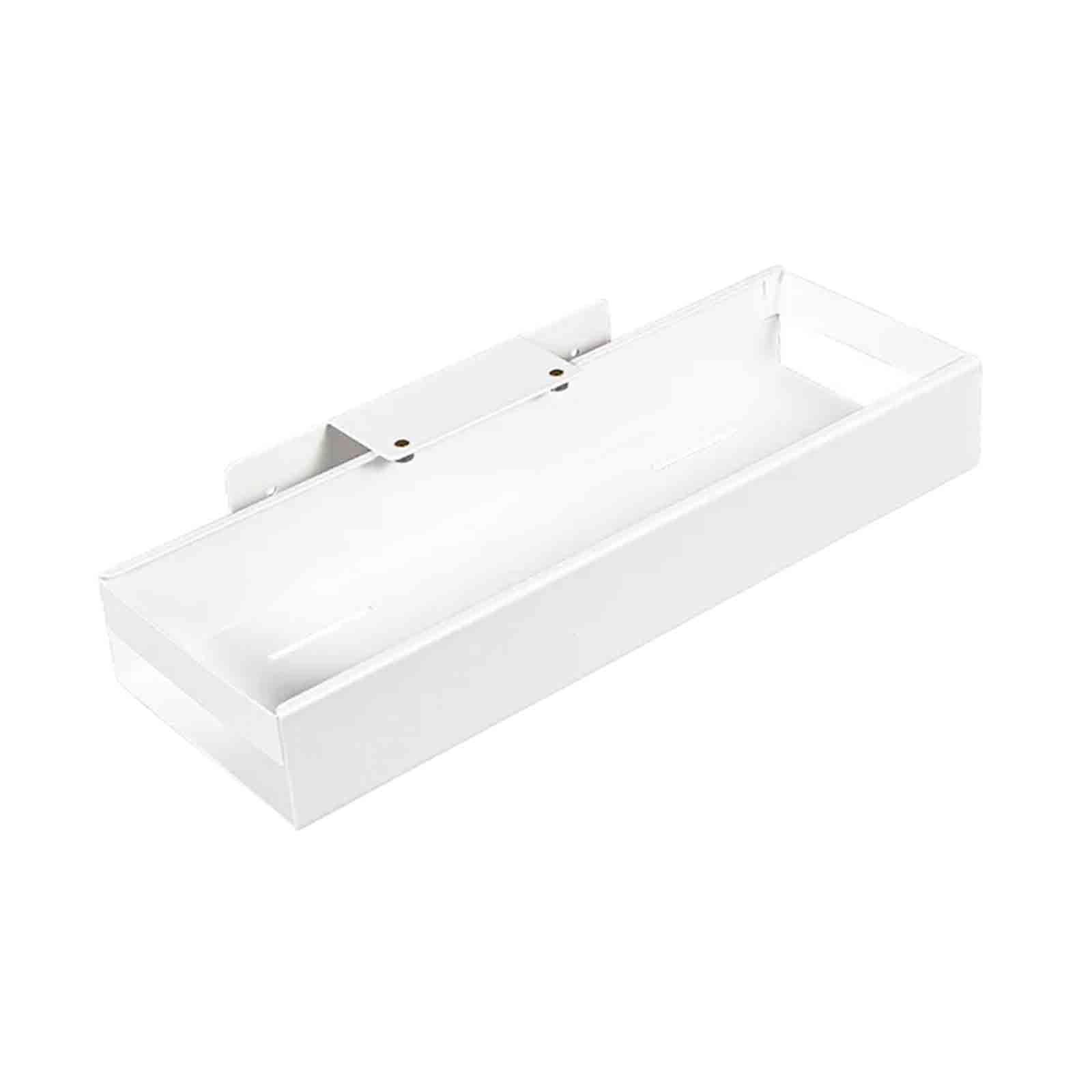 Fiocias Sliding Drawer Pantry Storage Shelf Pull Out Cabinet Organizer, under Sink Rack white small