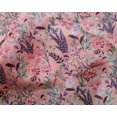 thumbnail image 5 of oneOone Silk Tabby Rose Pink Fabric Florals Diy Clothing Quilting Fabric Print Fabric By Yard 42 Inch Wide-36, 5 of 6