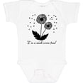 thumbnail image 3 of Inktastic I'm a Wish Come True Dandelion in Black Boys or Girls Baby Bodysuit, 3 of 5