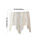 thumbnail image 2 of YiJuHui Fringed Tablecloth Washable Polyester Square Table Cover Decorative Sofa Cover for Wedding Party Indoor Outdoor Dining Decor 90*90cm, 2 of 6