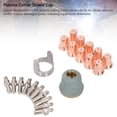 thumbnail image 3 of Kit De Puntas De Electrodo Para Cortador De Plasma, Juego De 22 Piezas De Latón, Electrodo De Antorcha De Corte Por Plasma De Ajuste Preciso, Práctico Para Reemplazo, 3 of 7
