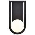 thumbnail image 4 of Nuvo Lighting - Cradle - 6W LED Outdoor Medium Wall Lantern In Contemporary, 4 of 7