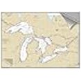 thumbnail image 3 of Great Lakes Decorative Nautical Chart, 3 of 4