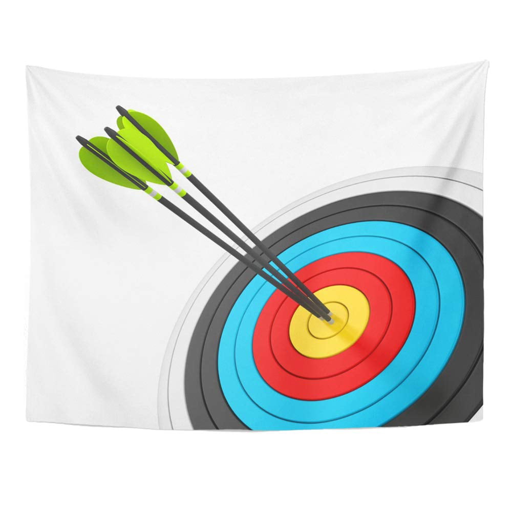 REFRED Blue Bulls Archery Target with Arrows 3D Rendering ...