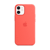 iPhone 12 mini Silicone Case with MagSafe - Pink Citrus