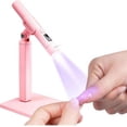 thumbnail image 1 of Mini UV LED Nail Lamp for Gel Polish, Portable Flash Cure Light with 360° Rotatable Magnetic Detachable Stand,Rechargeable Handheld Pen for Quick Curing Nail Art, DIY Home Manicure and Travel, 1 of 9