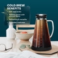 thumbnail image 3 of Jarra para cafetera helada Cold Brew Ovalware RJ3, 1,5 L, 3 of 9
