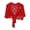 Red, variant on Shawl Wraps for Women,Knitted Shawl with Wave Pattern and Pearl Shoulder Strap, Thin Autumn Small Cape, Lightweight Layering Piece for Dresses and Shirts(Black)