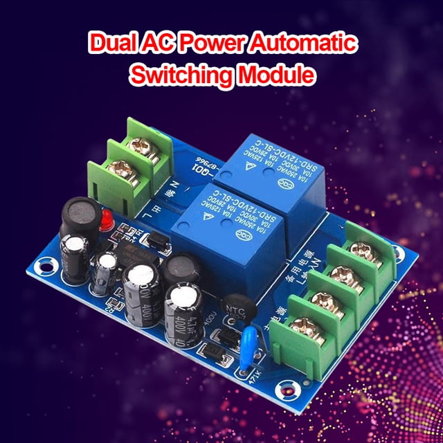 Controlador de fuente de alimentación Dual módulo controlador de conmutación automática