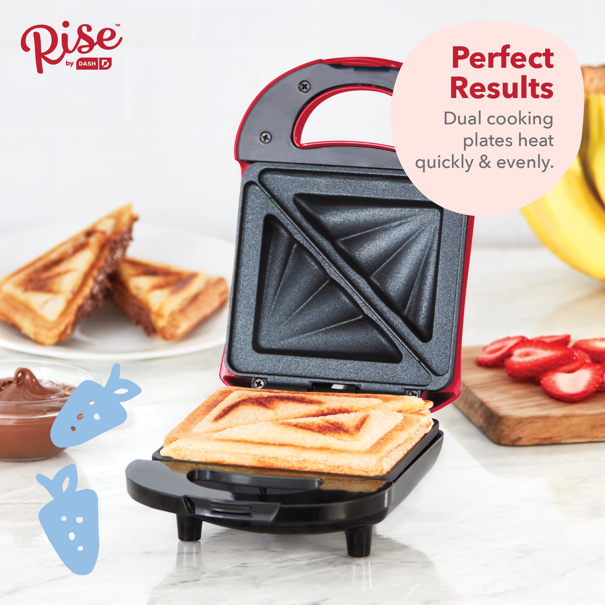 Dash Pocket Sandwich Maker, Red curated on LTK