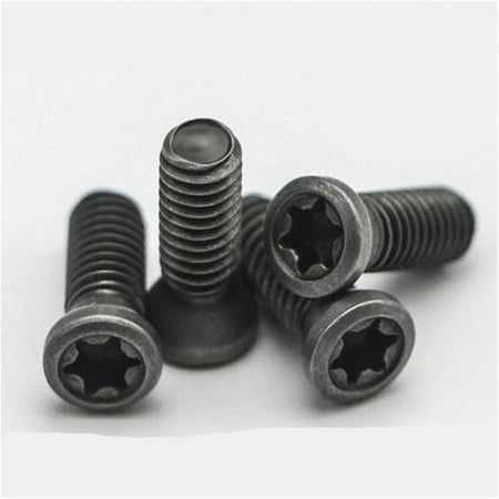 

LHX10-50pcs M1.6 M1.8 M2 M2.2 M2.5 M3 M3.5 M4 M4.5 M5 M6 CNC Insert Torx Screw for Replaces Carbide Inserts CNC Lathe Tool (Size : M3.5x8 20pcs)-0810
