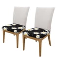 thumbnail image 2 of Vsdgher Daisies Flowers Couch Cushion Covers, Non-Slip Sofa Seat Cushion Slipcovers, Soft Couch Covers（Don't include seat cushion）Two Pieces, 2 of 7