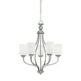 thumbnail image 4 of 3055-RBZ Millennium Lighting Lansing - 5 Light Chandelier-28 Inches Tall and 23 Inches Wide-Rubbed Bronze Finish    -Traditional Installation, 4 of 4