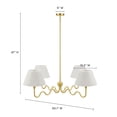 thumbnail image 5 of Wave Pendant Light in Brass, 5 of 10