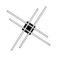 thumbnail image 4 of WAC Lighting Parallax 42" LED 3-CCT 3000K Modern Aluminum Flush Mount in Chrome, 4 of 5