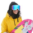 thumbnail image 4 of Gafas Nieve Protectoras Esquí Protección Uva Doble Capa para Invierno, 4 of 9