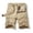 Mens Khaki Half Shorts Pants, variant on Flash Picks HOOMEUMY Men's Summer Cargo Shorts Cotton Loose Fit Multi-Pockets Straight Military Shorts with Belt Army Green 8
