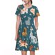 thumbnail image 1 of Disketp Dogs para Vestido de Manga Corta para Mujeres, Vestidos de Verano para Mujeres, Casual y Holgado para la Playa, 1 of 6