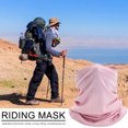 thumbnail image 4 of Sywqhk Ciclismo Pure Color Face Cover Riding Sunscreen Bufanda al aire libre Bandana (rosa) Sywqhk Alta Calidad, 4 of 6