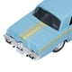thumbnail image 3 of 1:32 Coche de juguete con retroceso, simulación de coche de juguete de aleación para niños con batería y sonido ligero (azul gris), 3 of 8