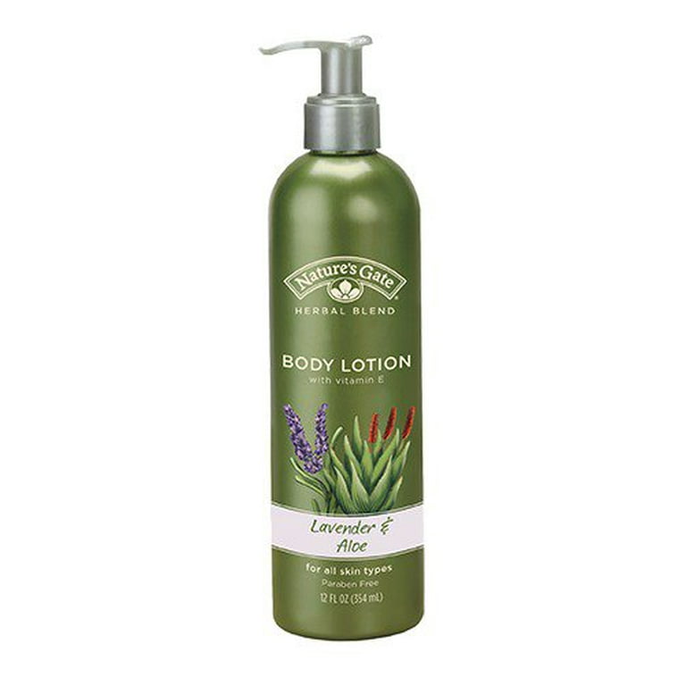 Herbal Blend Lavender & Aloe Body Lotion Nature's Gate 12 oz Lotion