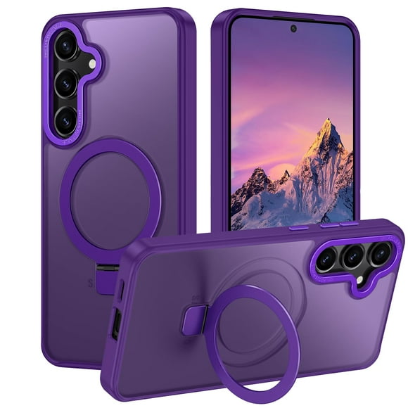 Funda para teléfono con soporte magnético para Samsung Galaxy S24 Plus