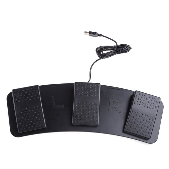 ZUARFY FS3-P USB Foot Pedal Control Switch Keyboard Mouse For Computer PC Laptop Multiple Used In Playing Games Factory Testing
