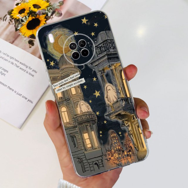 For Huawei Y9a Case Cover For Huawei FRL-22 FRL-23 FRL-L22 FRL-L23 Nova Y9a Phone Case Soft Silicone Clear Protection Funda Capa case-c41 For Huawei Y9a