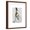 Brown Frame, variant on Art.com Greyhound on Black Penny Farthing Bike Art Print by Fab Funky, 12" x 16"