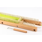 Authentic Knitting Board All-n-One Knitting Loom, 104 pegs, Wood Adjustable Knitting Loom