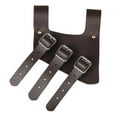 thumbnail image 2 of Medieval Frog Costume Accessory Cutlass Scabbard for Performance Stage Brown, 2 of 10