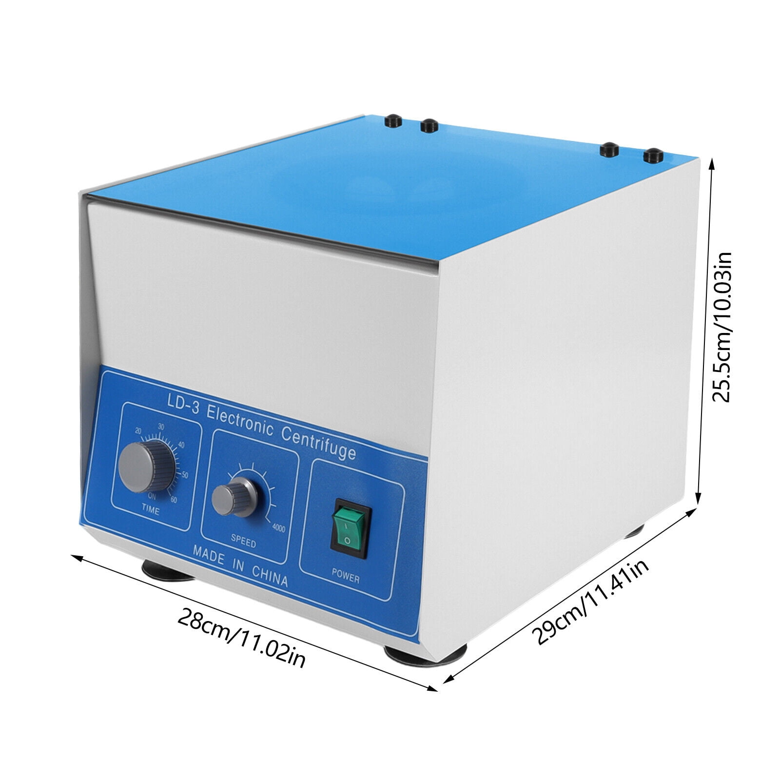 LD-3 Electric Benchtop Centrifuge Lab Medical Centrifugal Machine 4000rpm