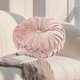 thumbnail image 5 of Almohada de terciopelo de lujo con textura de flor de hielo para cama y sofá, cojín redondo de felpa para descansar y decorar con comodidad. Aestivo | Rosa | AESTIVO, 5 of 5