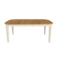 thumbnail image 1 of Lauren 42x60-78 Leg Table White/Oak, 1 of 1