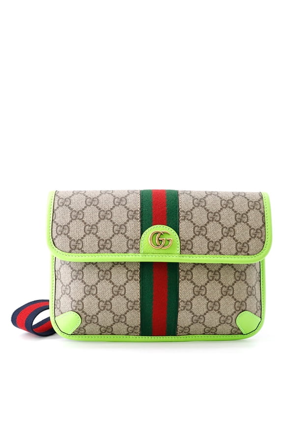 Pre-Owned Gucci Ophidia GG Supreme Body Bag 752597 GUCCI Handbag Waist