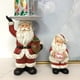 thumbnail image 4 of Estatua de Papá Noel de Navidad, escultura de resina, adorno de muñeco de Papá Noel, decoración del hogar de Navidad de Año Nuevo, 4 of 8
