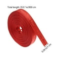 thumbnail image 2 of PAMINGONO Chinese New Year Ribbons 1 Roll Red Polyester for Festive and Holiday Projects, 2 of 8