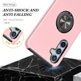 thumbnail image 5 of Case for Samsung Galaxy A54 5G, Light Shockproof Protective Cover with Built-in Rotating Holder Kickstand Car Magnetic Bracket Case Compatible for Samsung Galaxy A54 5G 2023 (Pink), 5 of 14