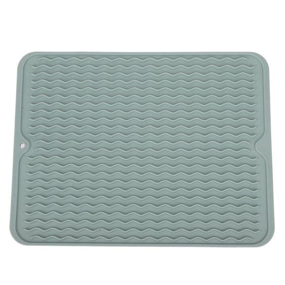 Estera para escurridor de platos, estera para secar platos, estera de secado suave, estera de secado de goma, la mejor de su clase Jadeshay A