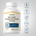 thumbnail image 3 of Betaine HCL | 1200mg | 180 Capsules | by Piping Rock, 3 of 7